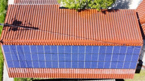 太陽光発電設置