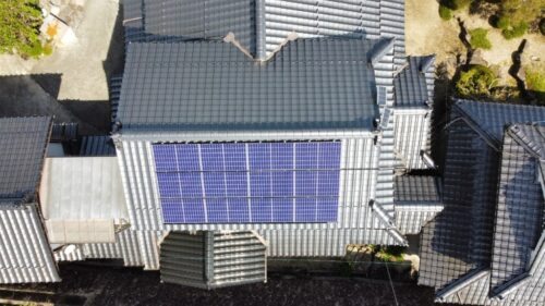 太陽光発電設置